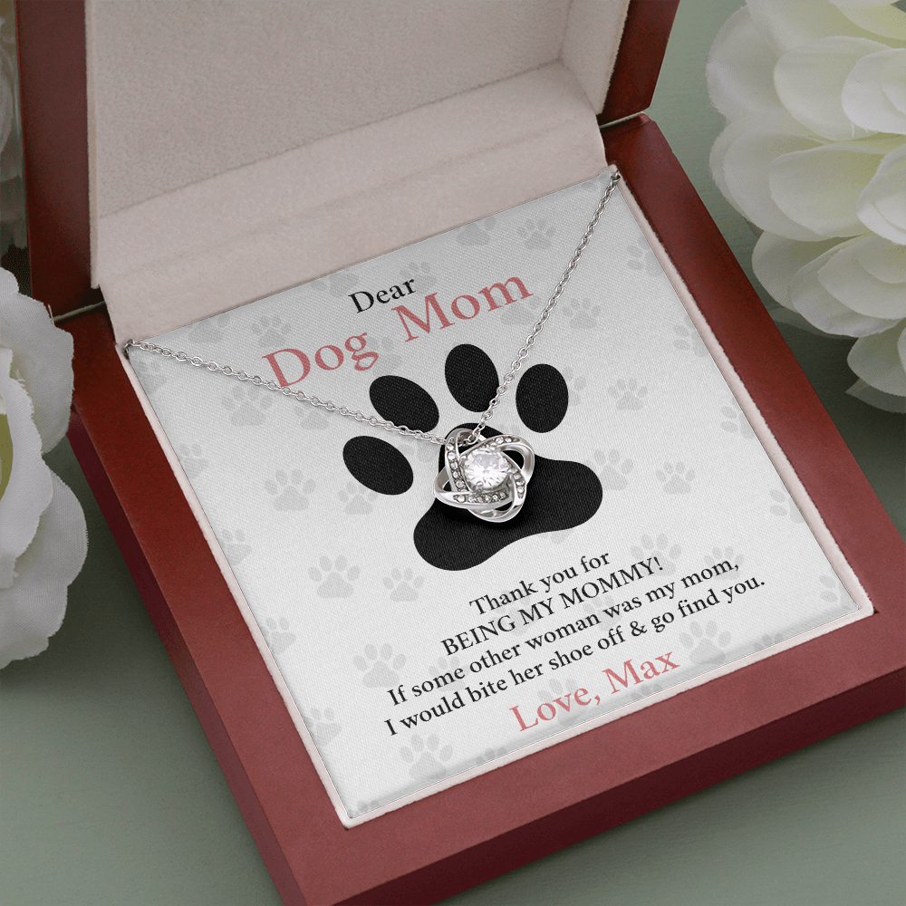 Personalized Dog Mom Necklace Gift | Happy Mother's Day Present | Sentimental Meaningful Gift | Custom Gift For Pet Parents