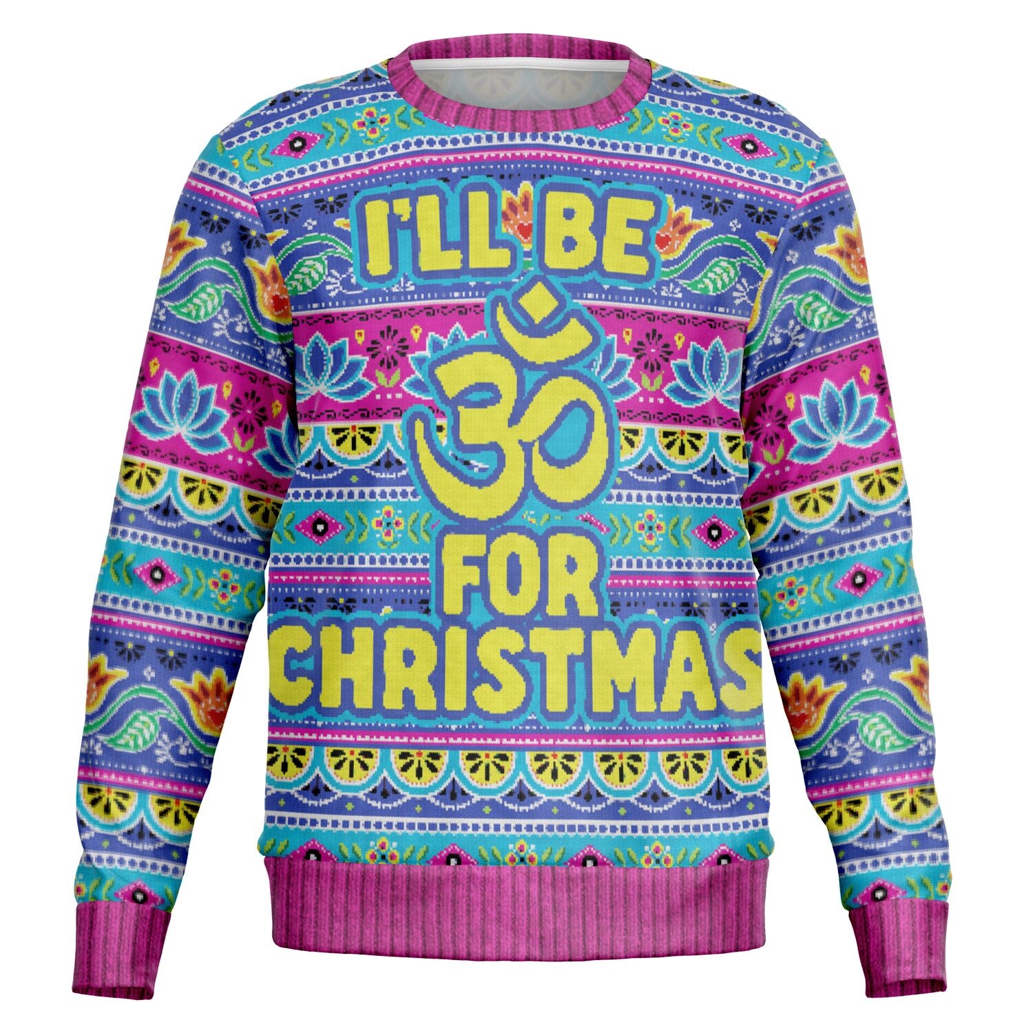Yoga Ugly Christmas Sweatshirt |  Gift For Yoga Lovers