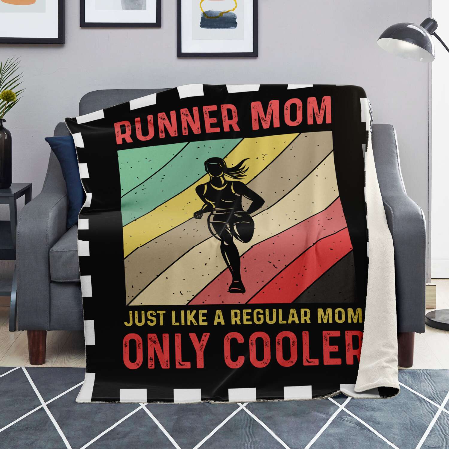 Cool Runner Mom Blanket